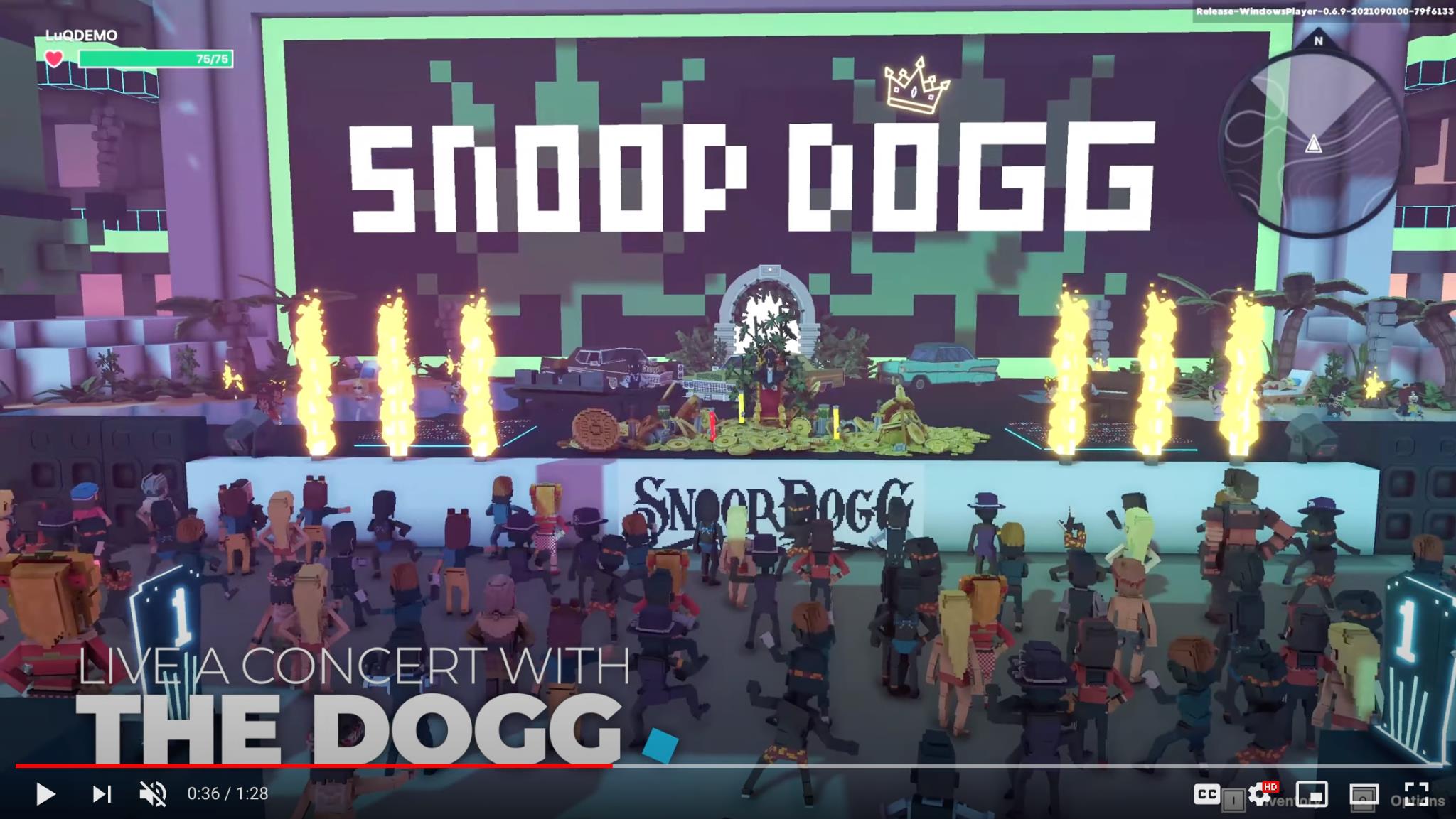 The Sandbox metaverse game screenshot