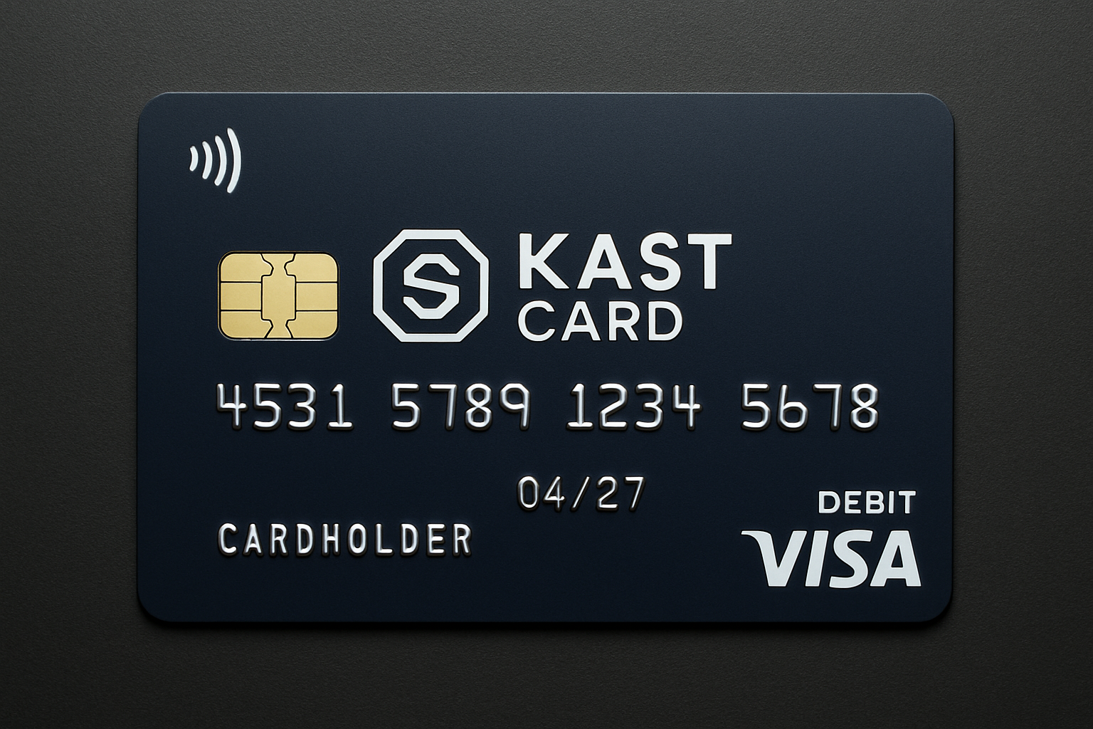 KAST Card stablecoin Visa debit card