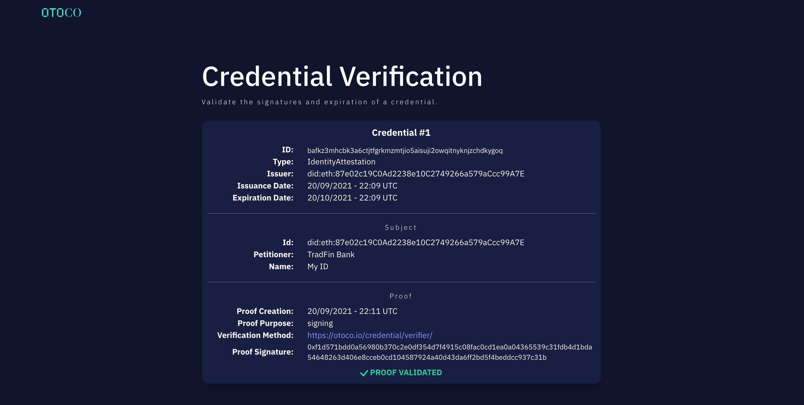 onchain attestation issuance