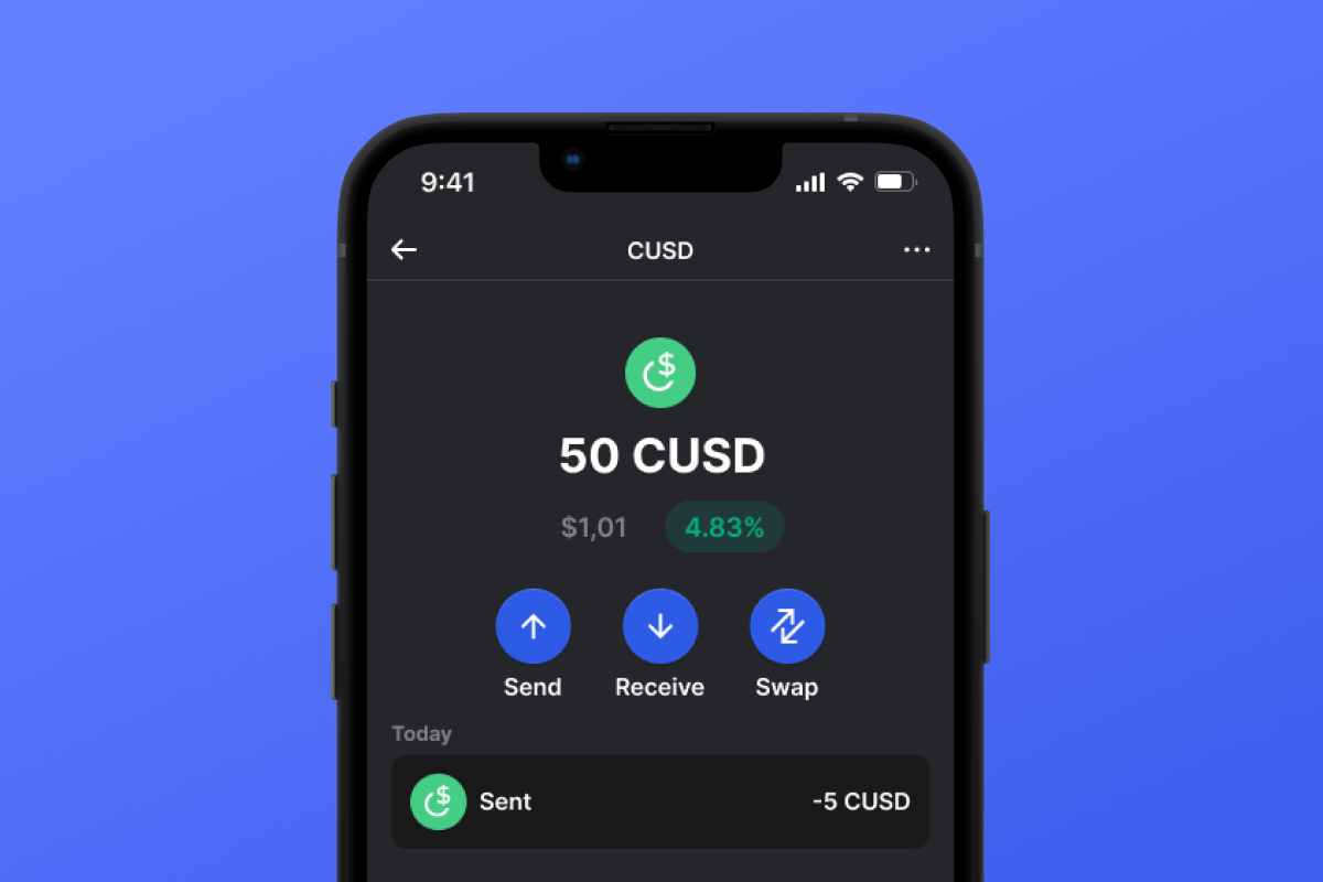 Celo Dollar cUSD stablecoin Africa Base blockchain