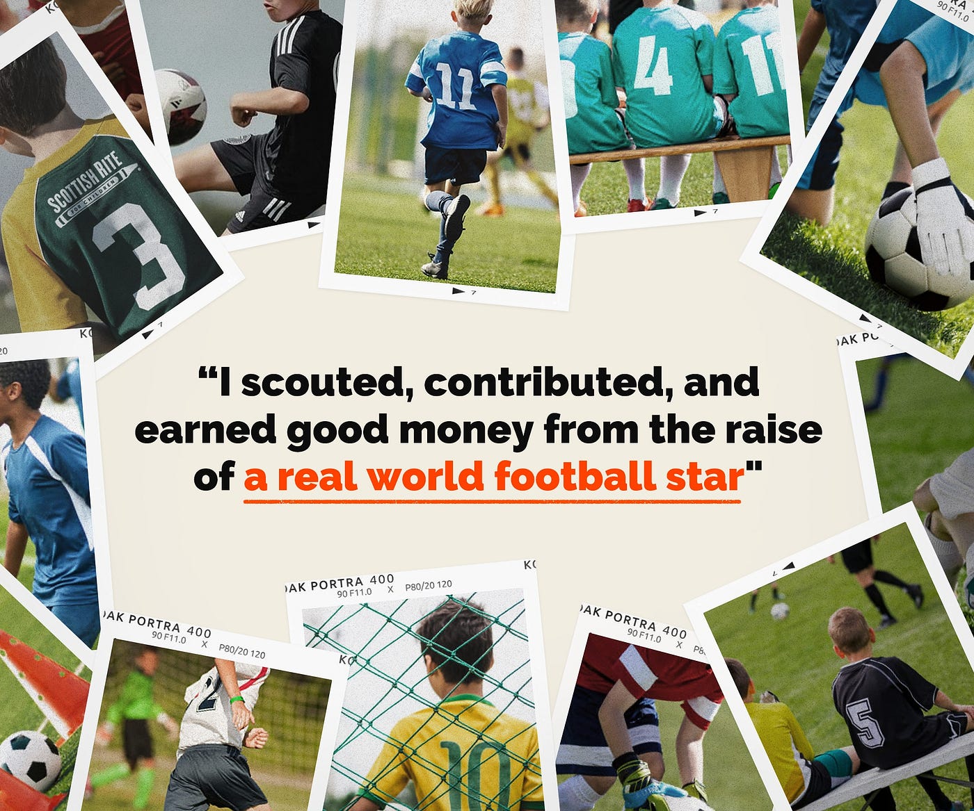 global blockchain football talent scouting