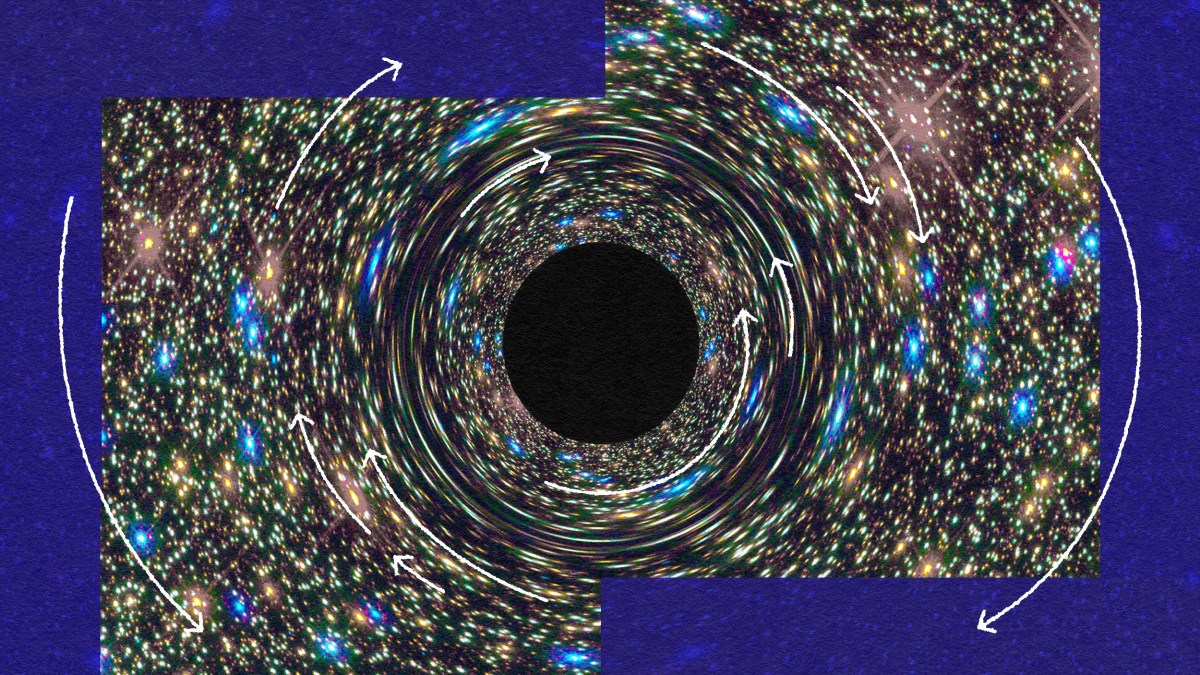 counterparty risk black hole finance illustration