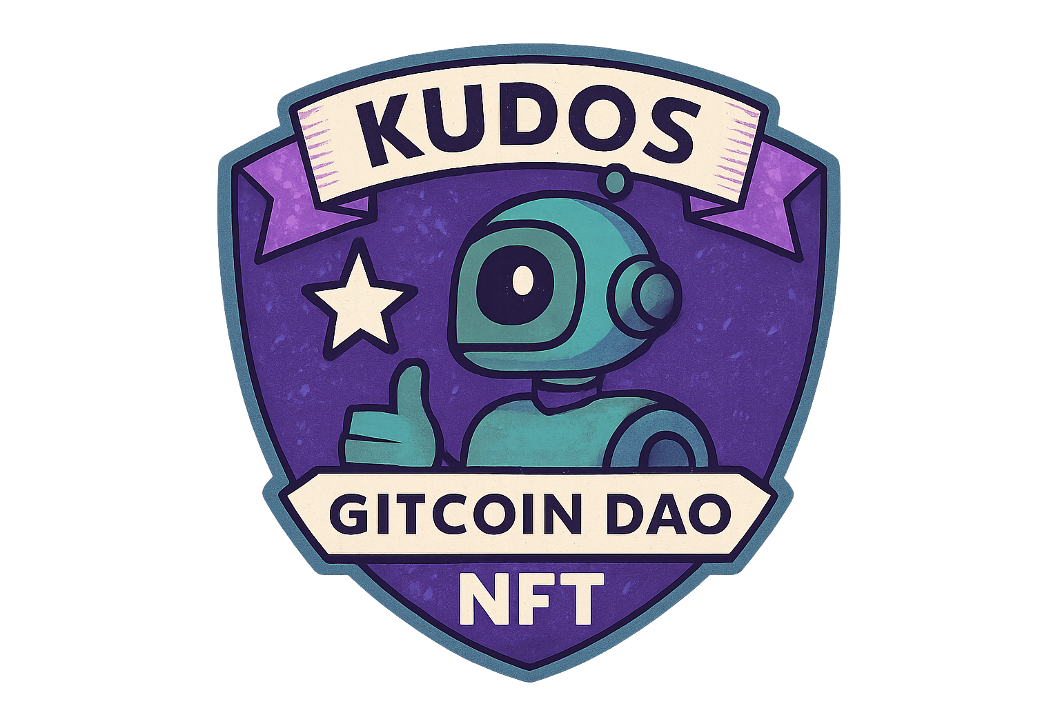 Gitcoin DAO Kudos NFT badge