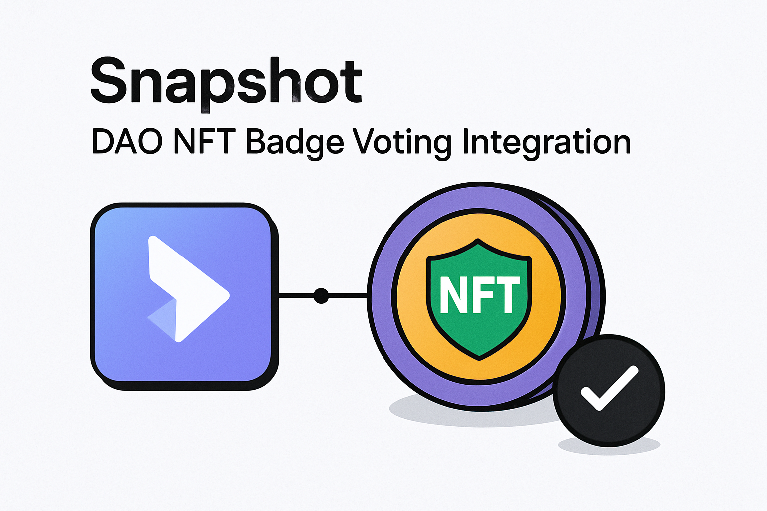 Snapshot DAO NFT badge voting integration