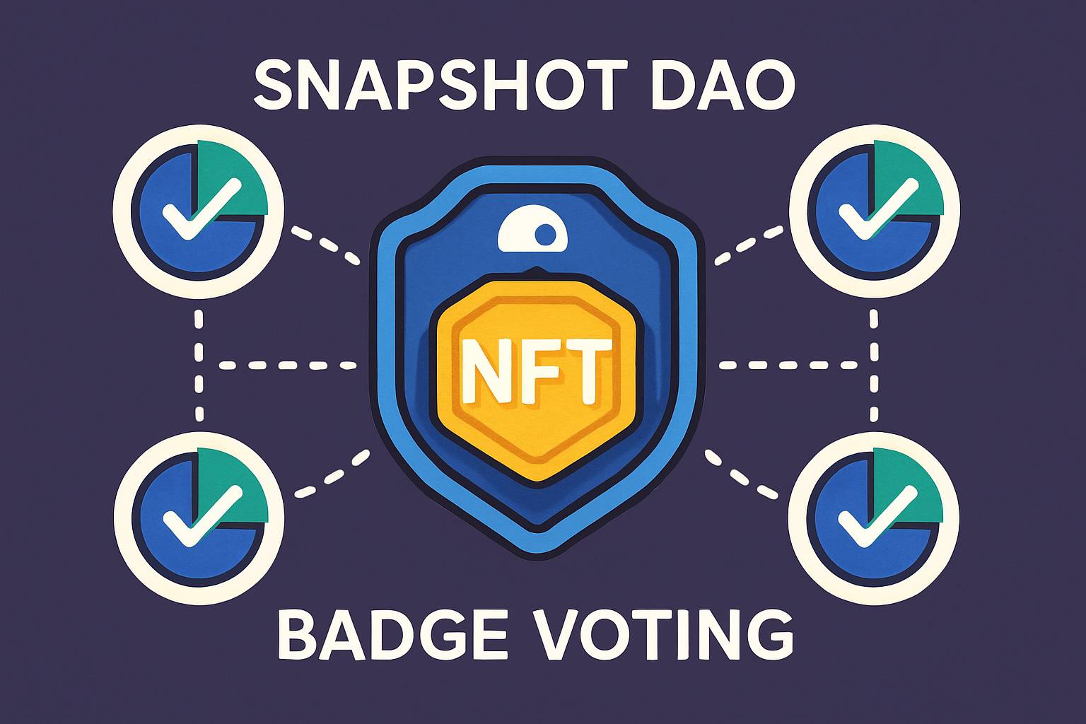 Snapshot DAO NFT badge voting