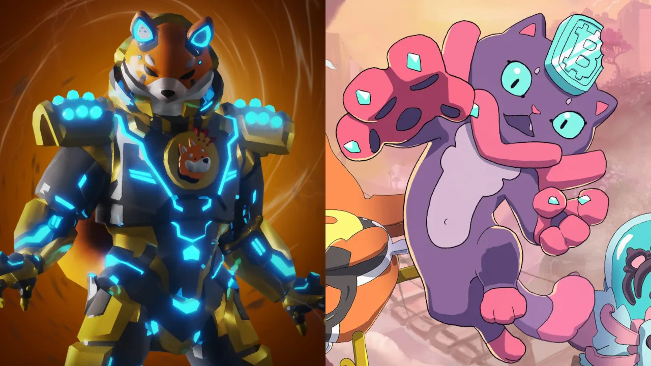 Gamee Solana casual games art