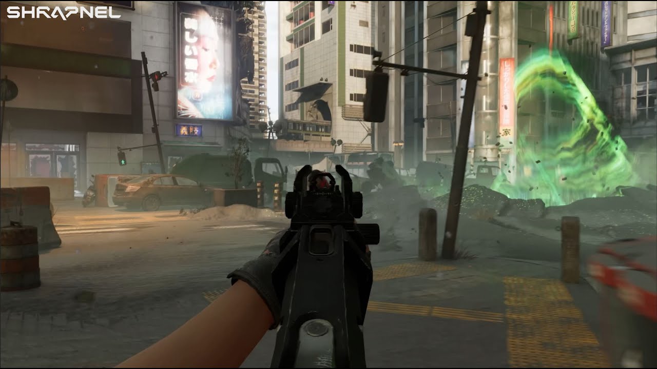 Shrapnel Solana FPS game screenshot