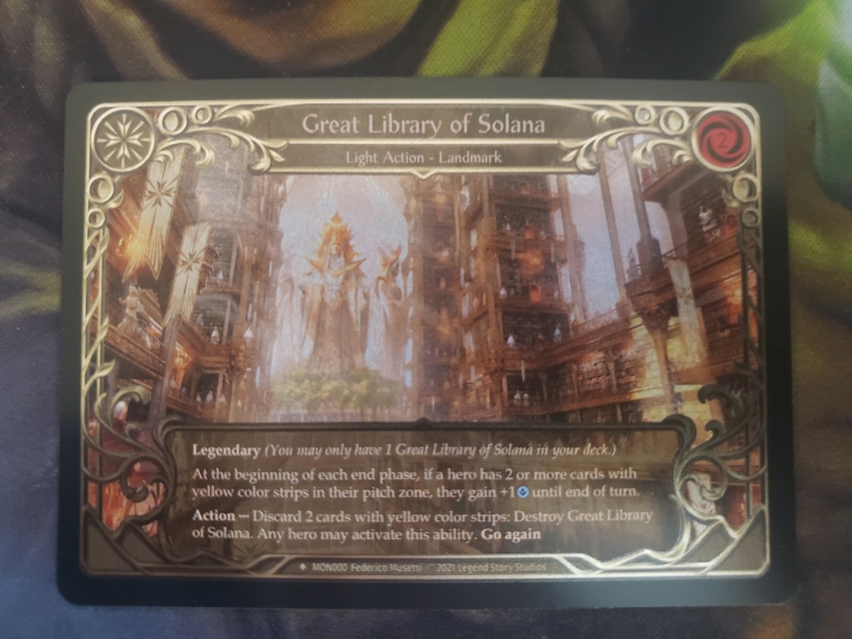 Solana Legends card game image