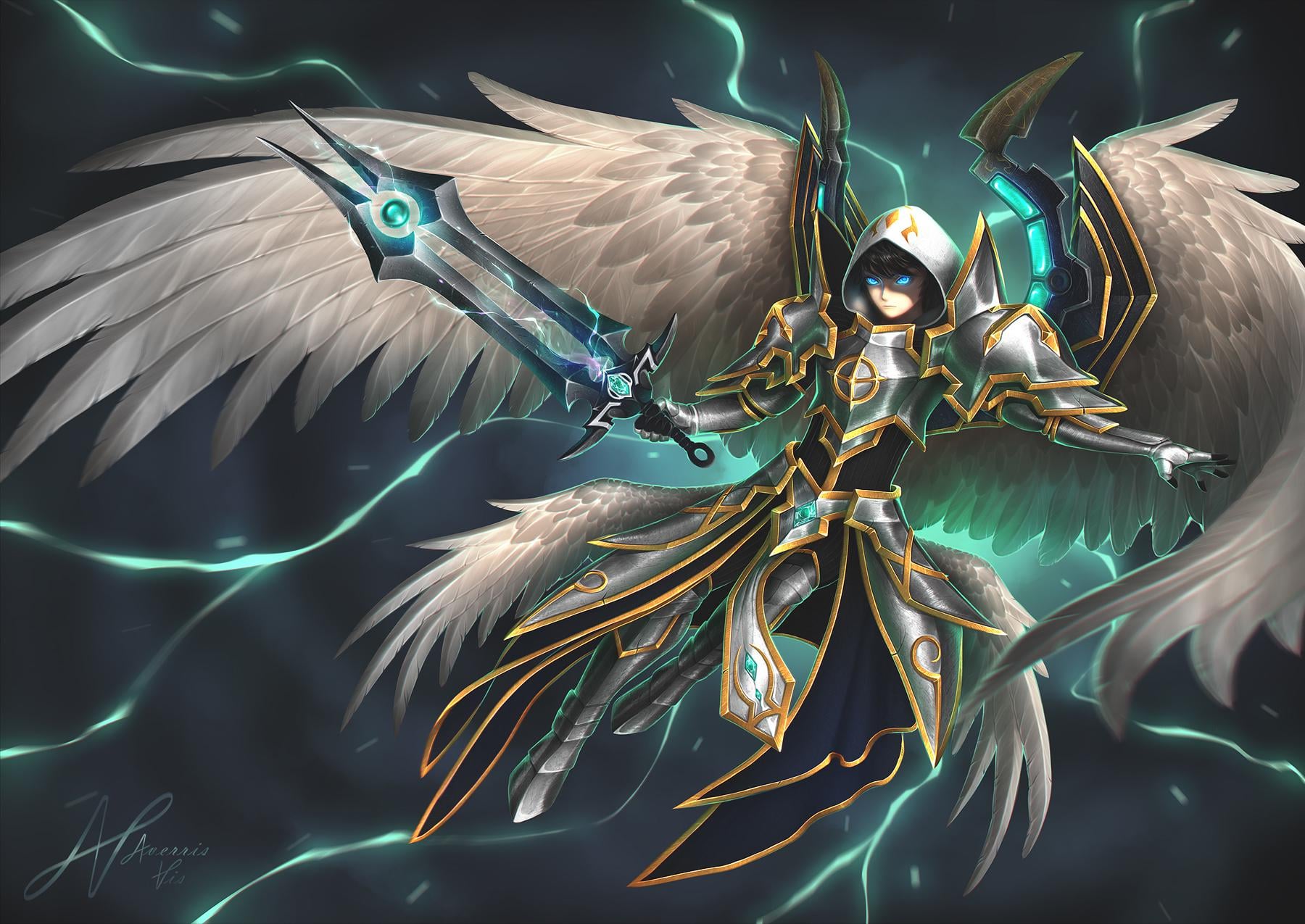 Summoners Arena Solana auto-battler art