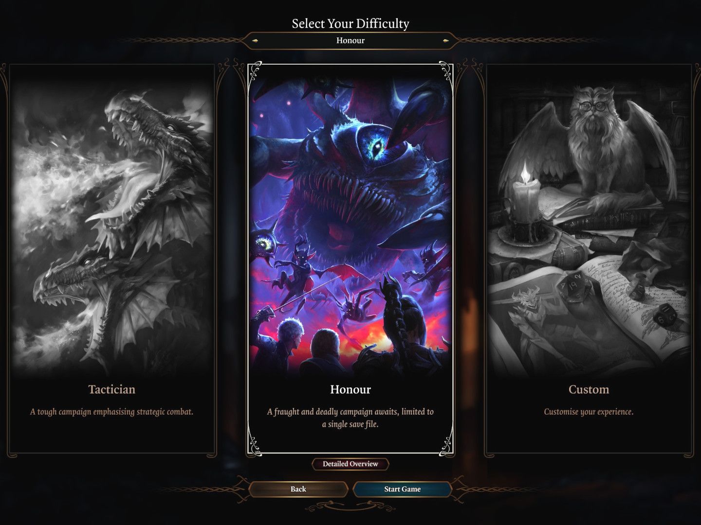 Baldur's Gate 3 New Game Plus Honor Mode