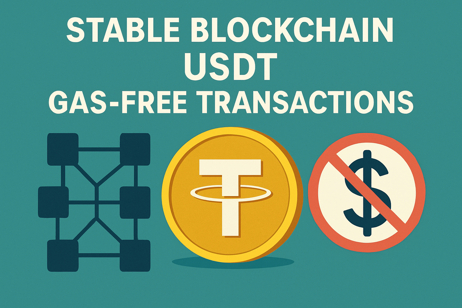 Stable blockchain USDT0 gas-free transactions