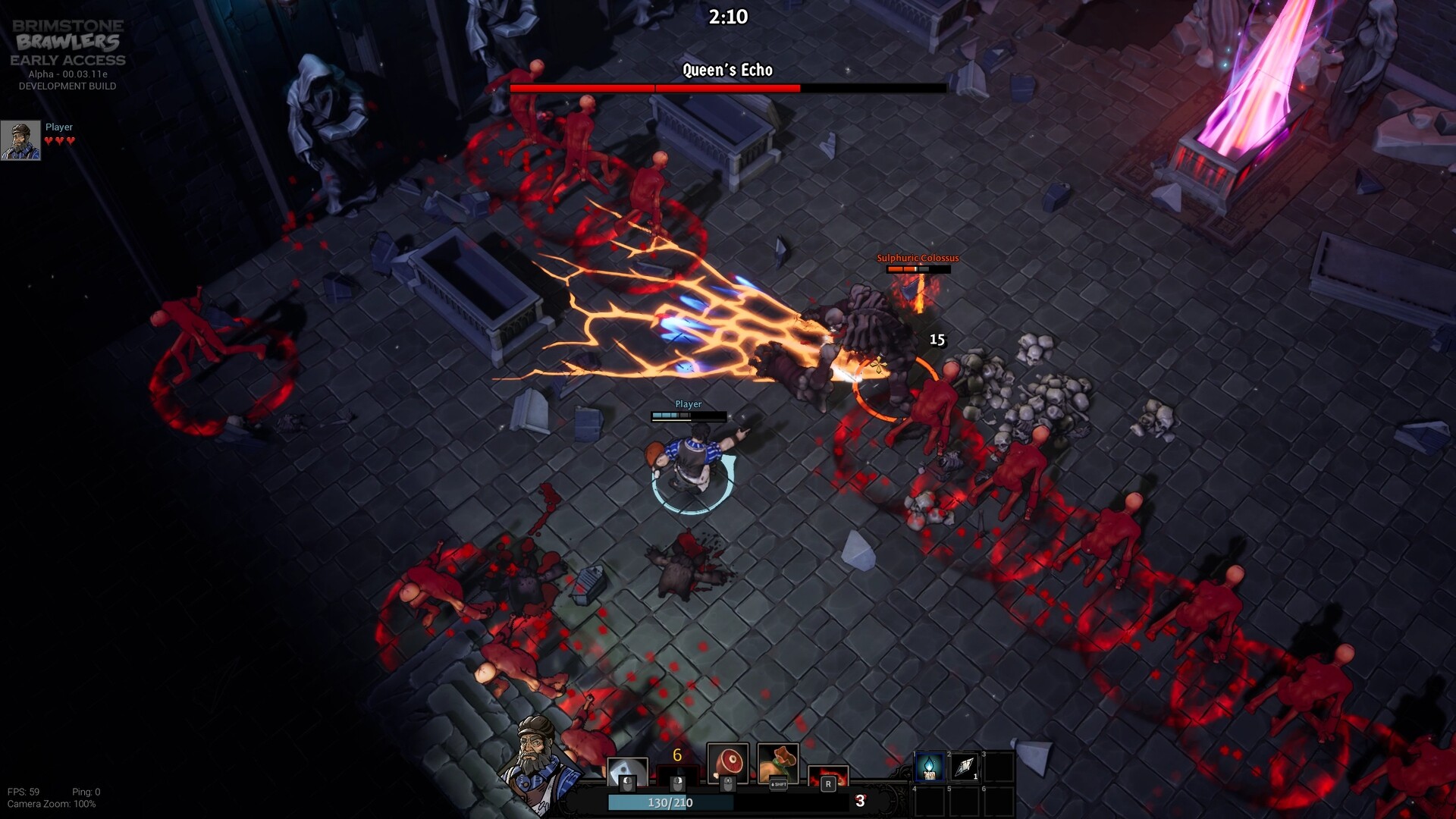 Basement Brawlers indie multiplayer game