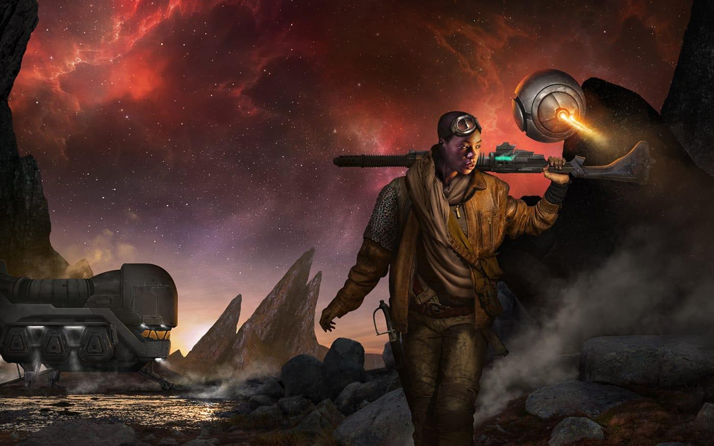 Starforged Saga sci-fi indie game