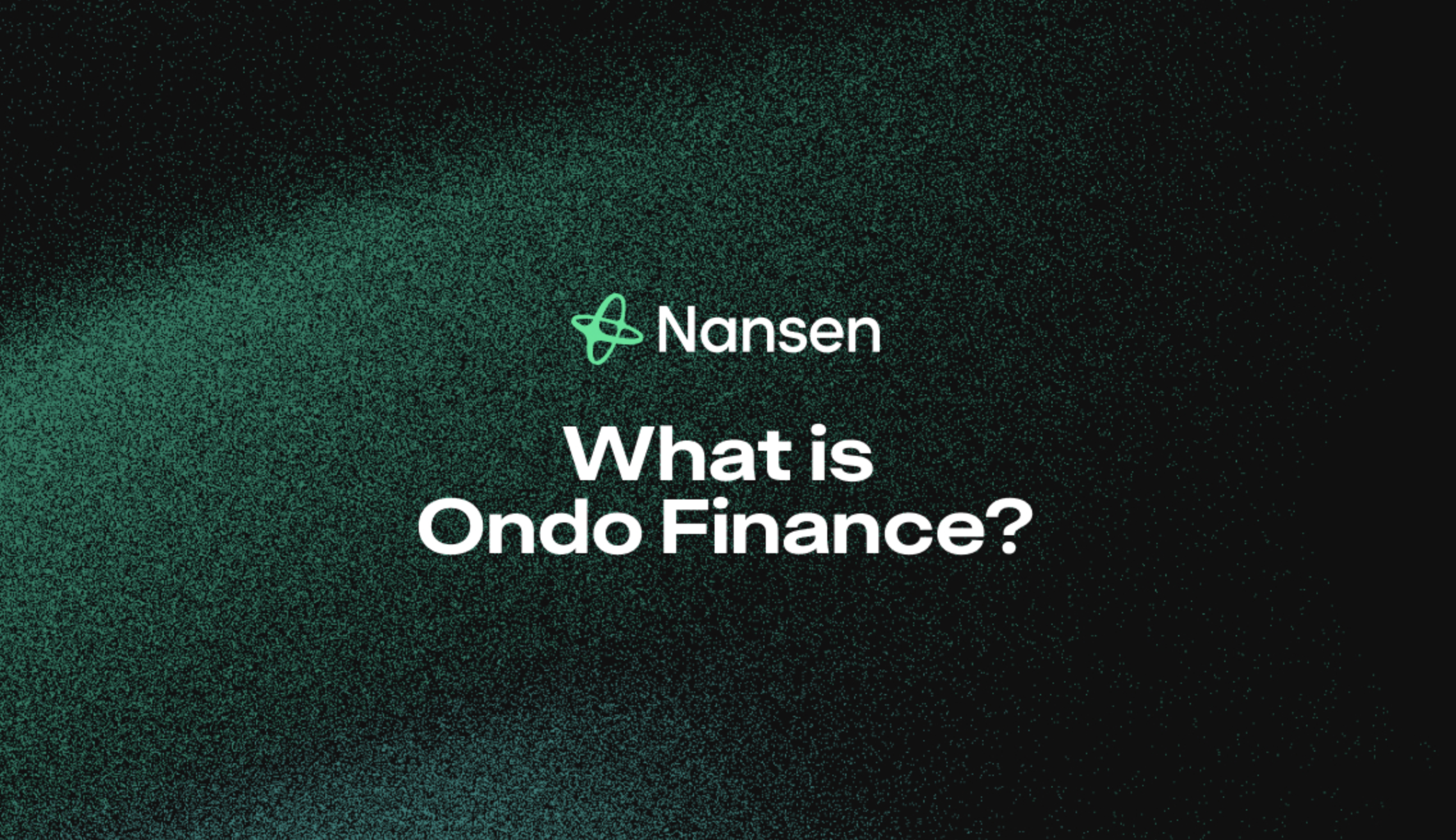 Ondo Finance supported wallets infrastructure