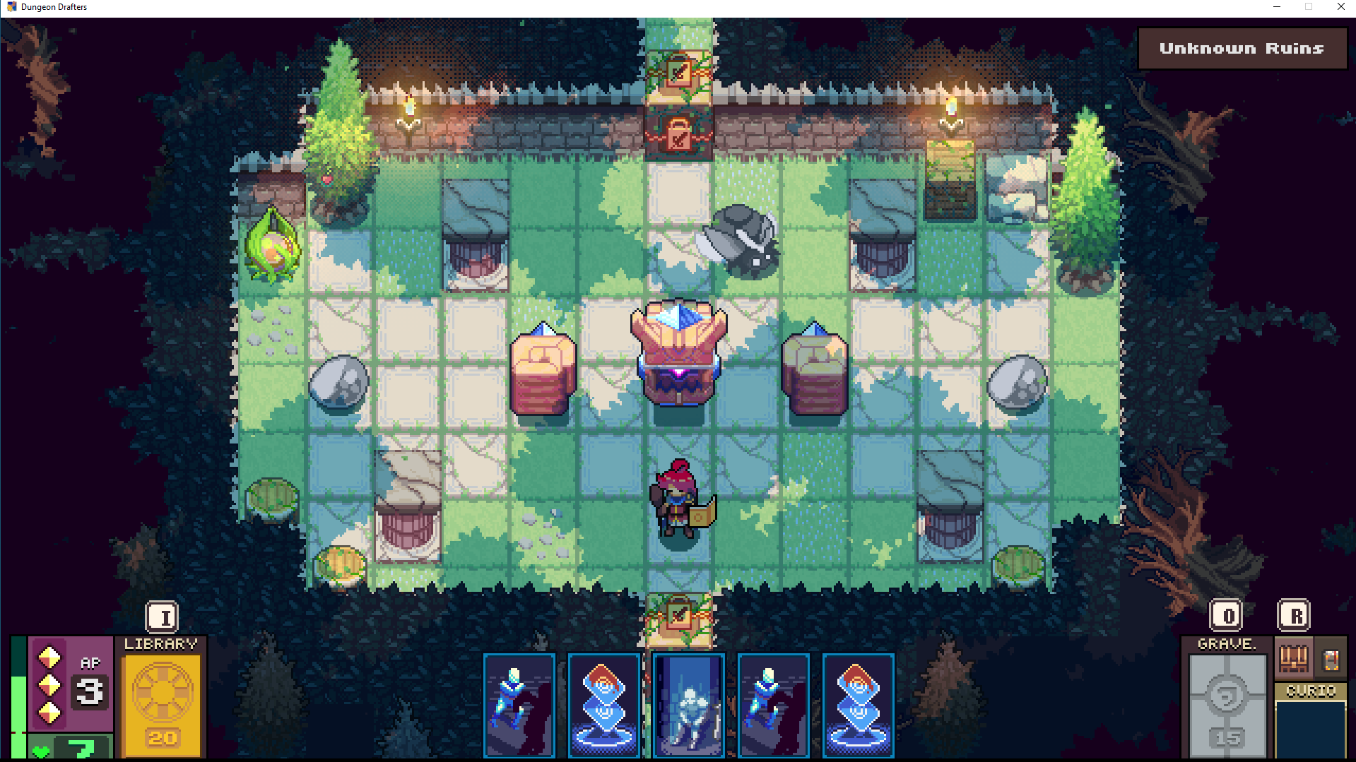 Dungeon Drafters 2024 pixel art update