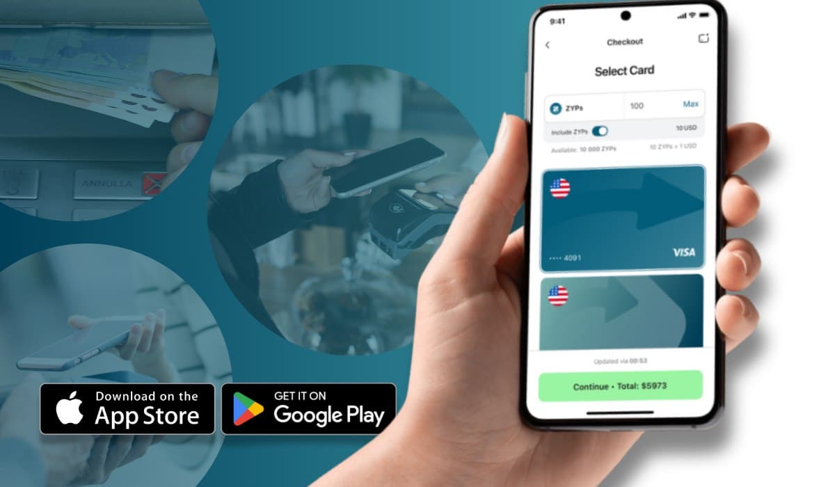 stablecoin card connected to digital wallet