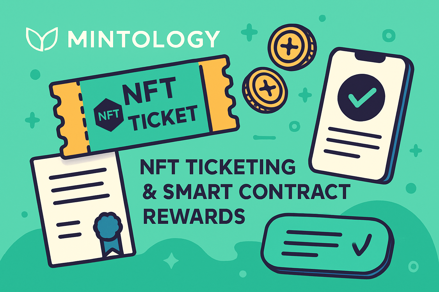 Mintology NFT ticketing and smart contract rewards