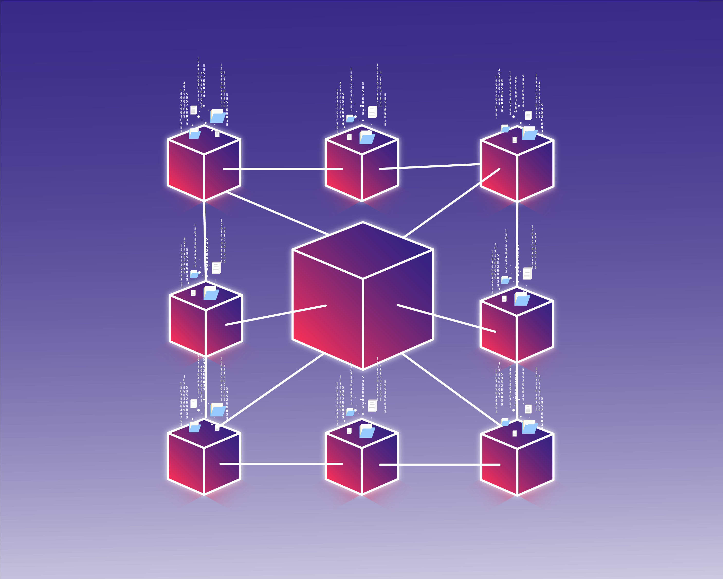 blockchain transparency graphic