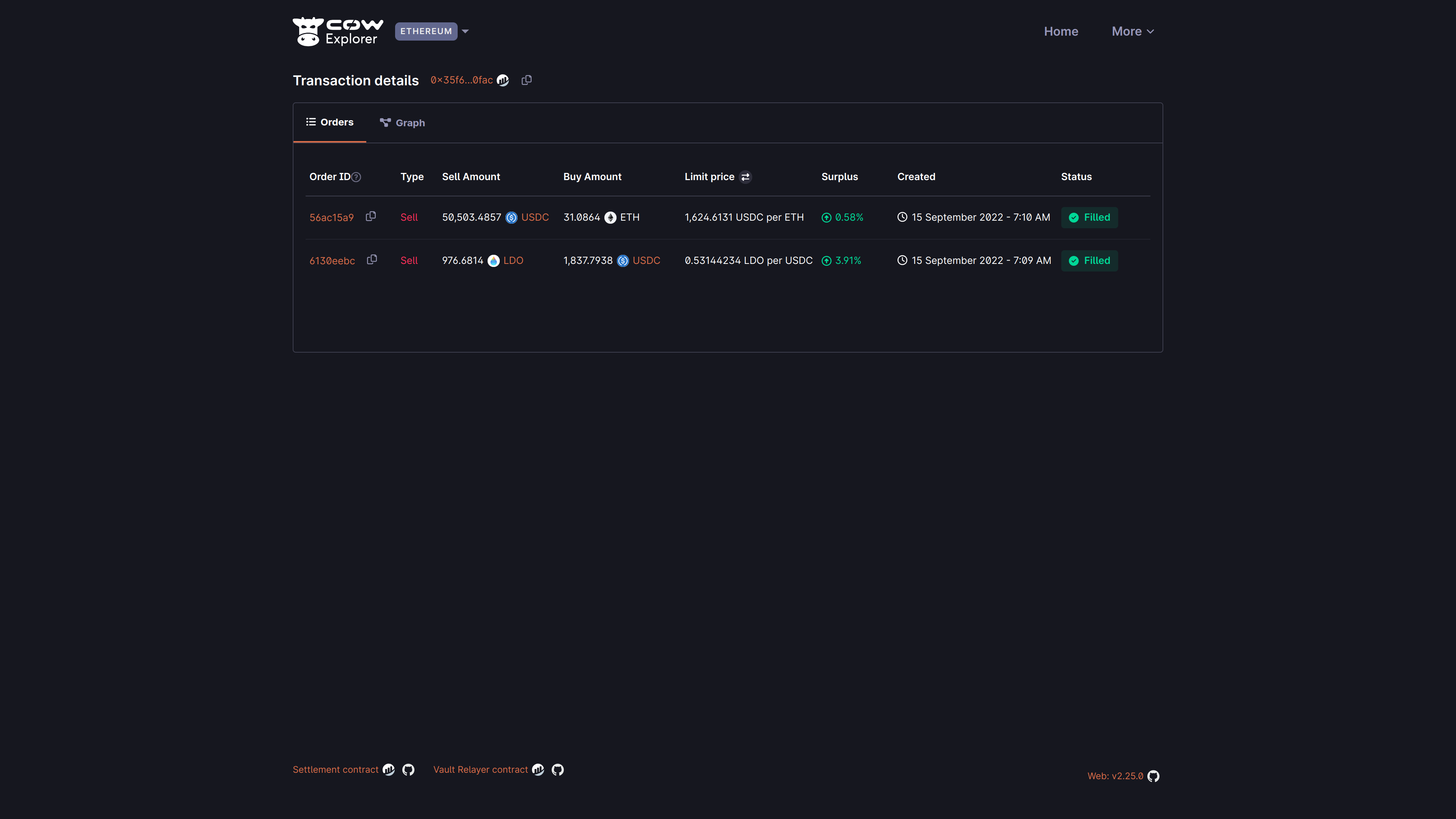 CoW Protocol logo and batch auction illustration