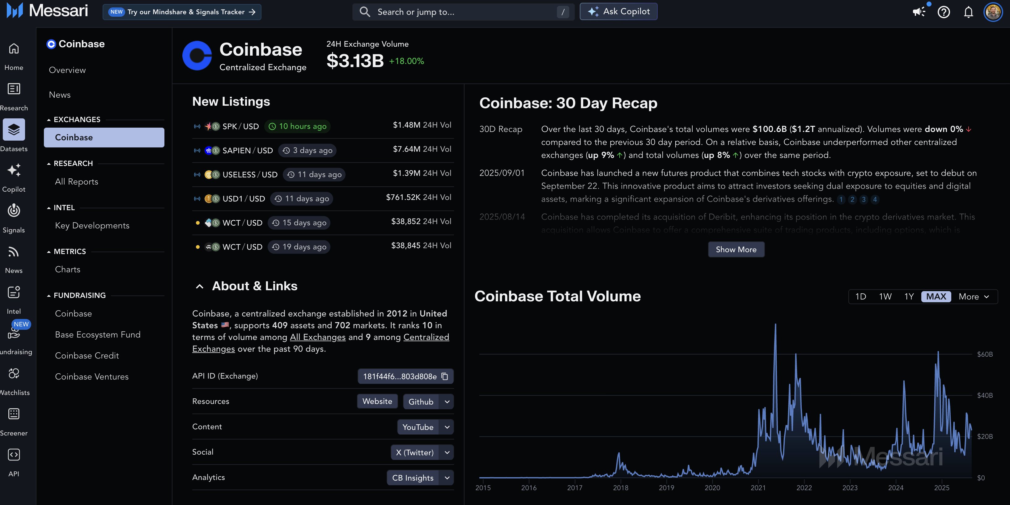 Coinbase exchange 2025 interface