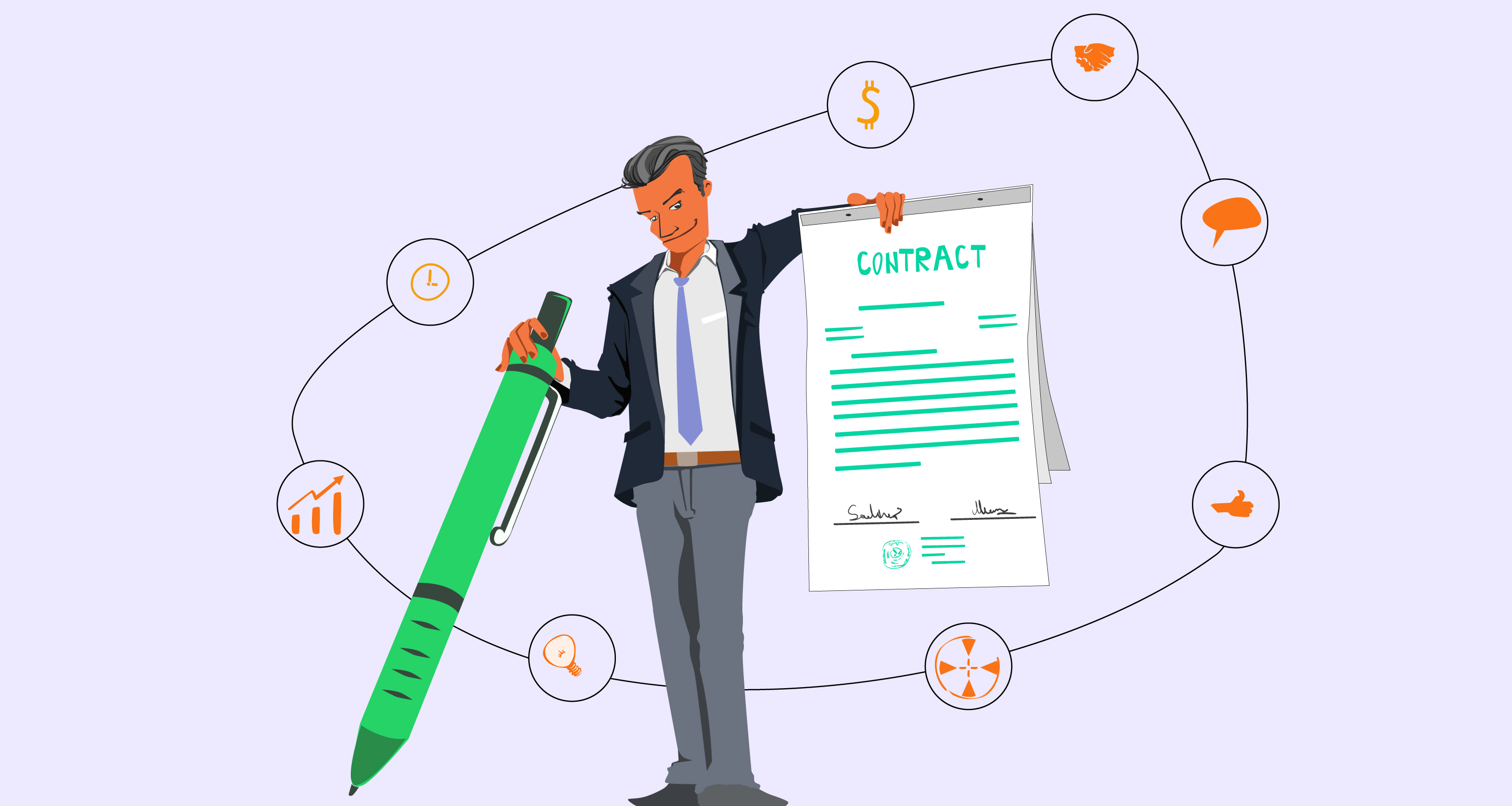 revenue split contract flexibility diagram