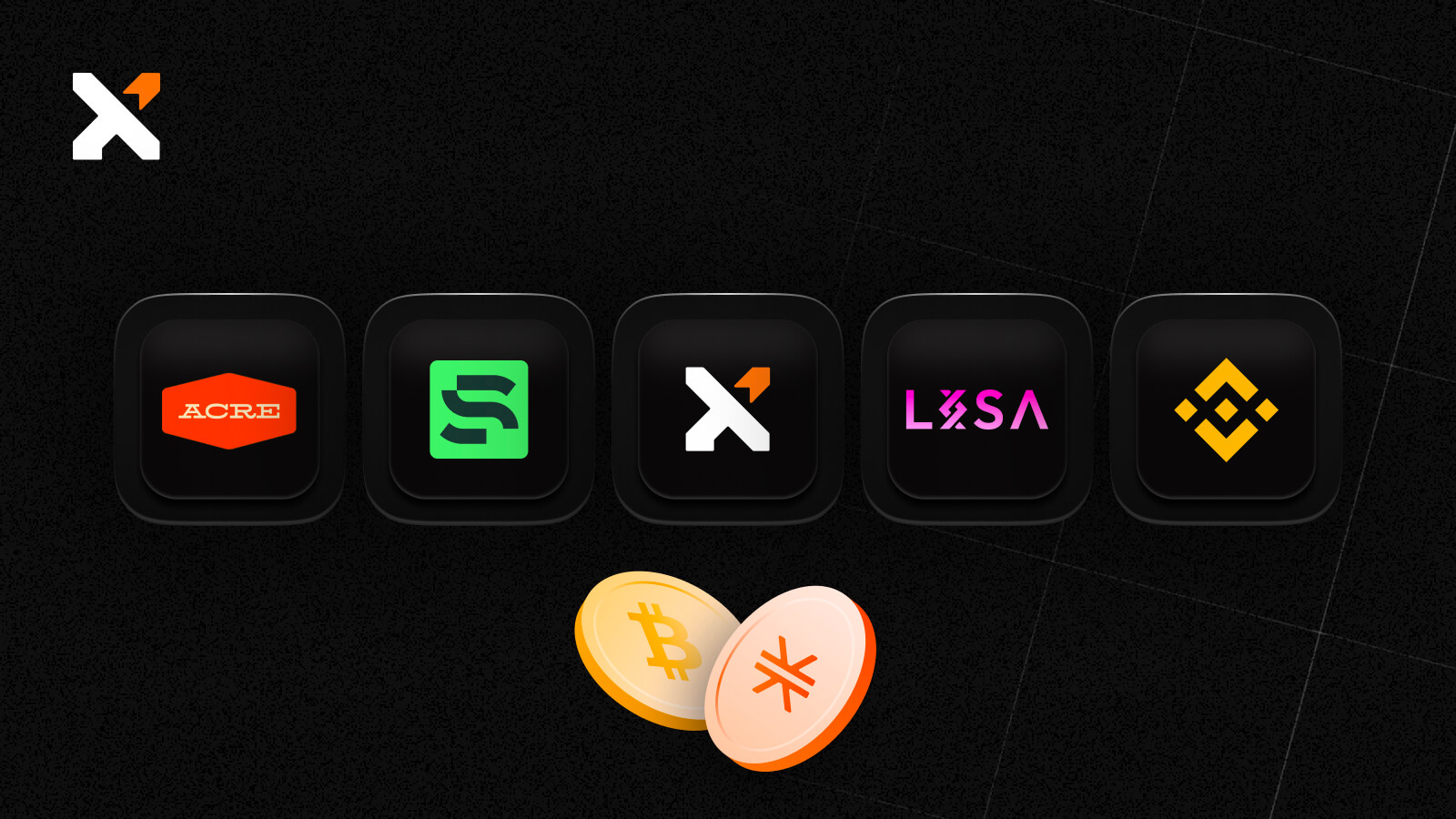 crypto provider diversification icons