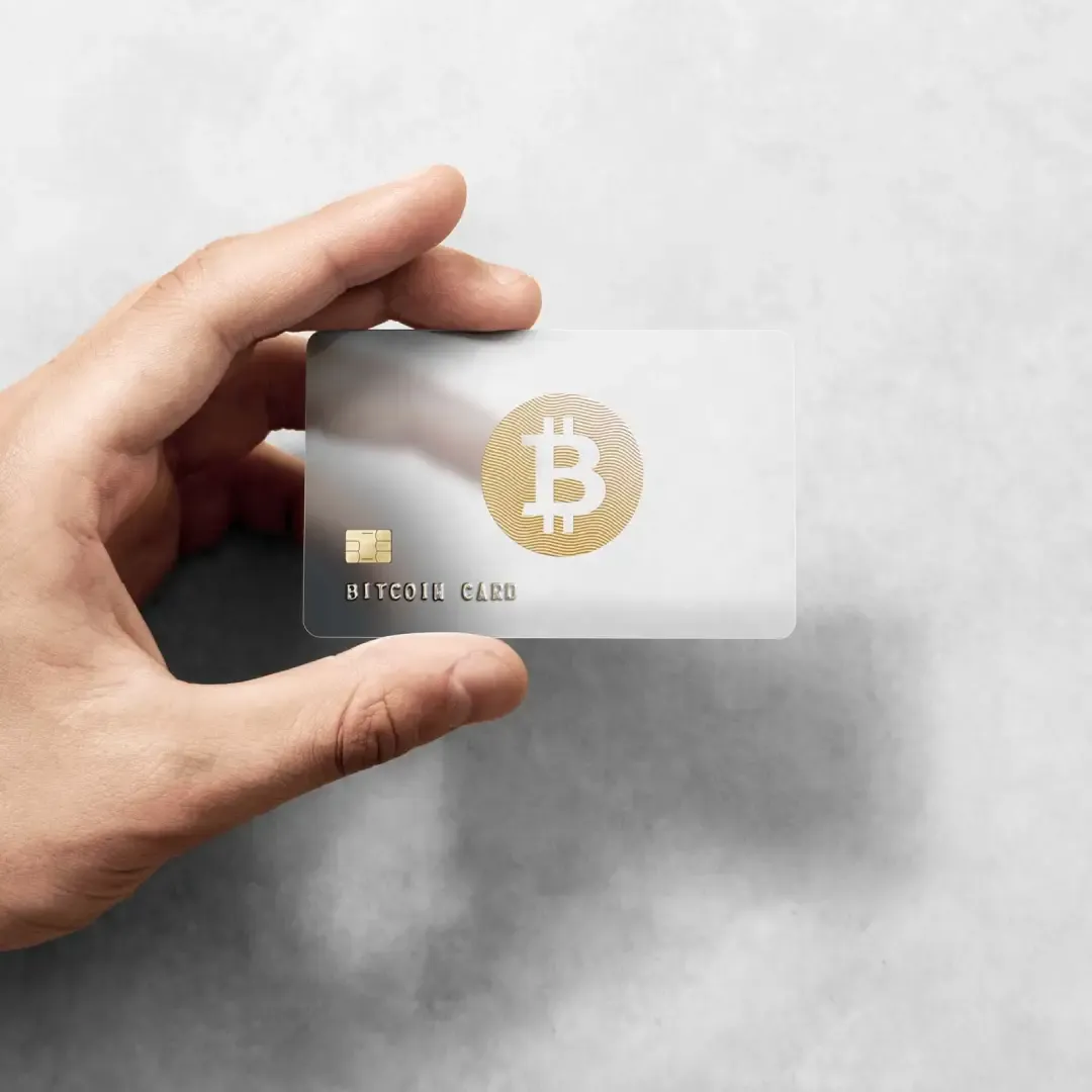 minimal KYC crypto debit card
