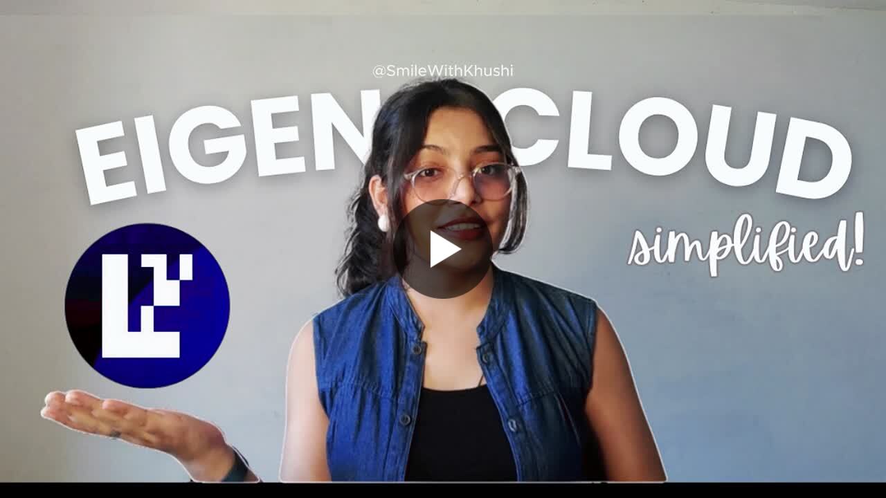 EigenCloud scalable interoperable web3 services