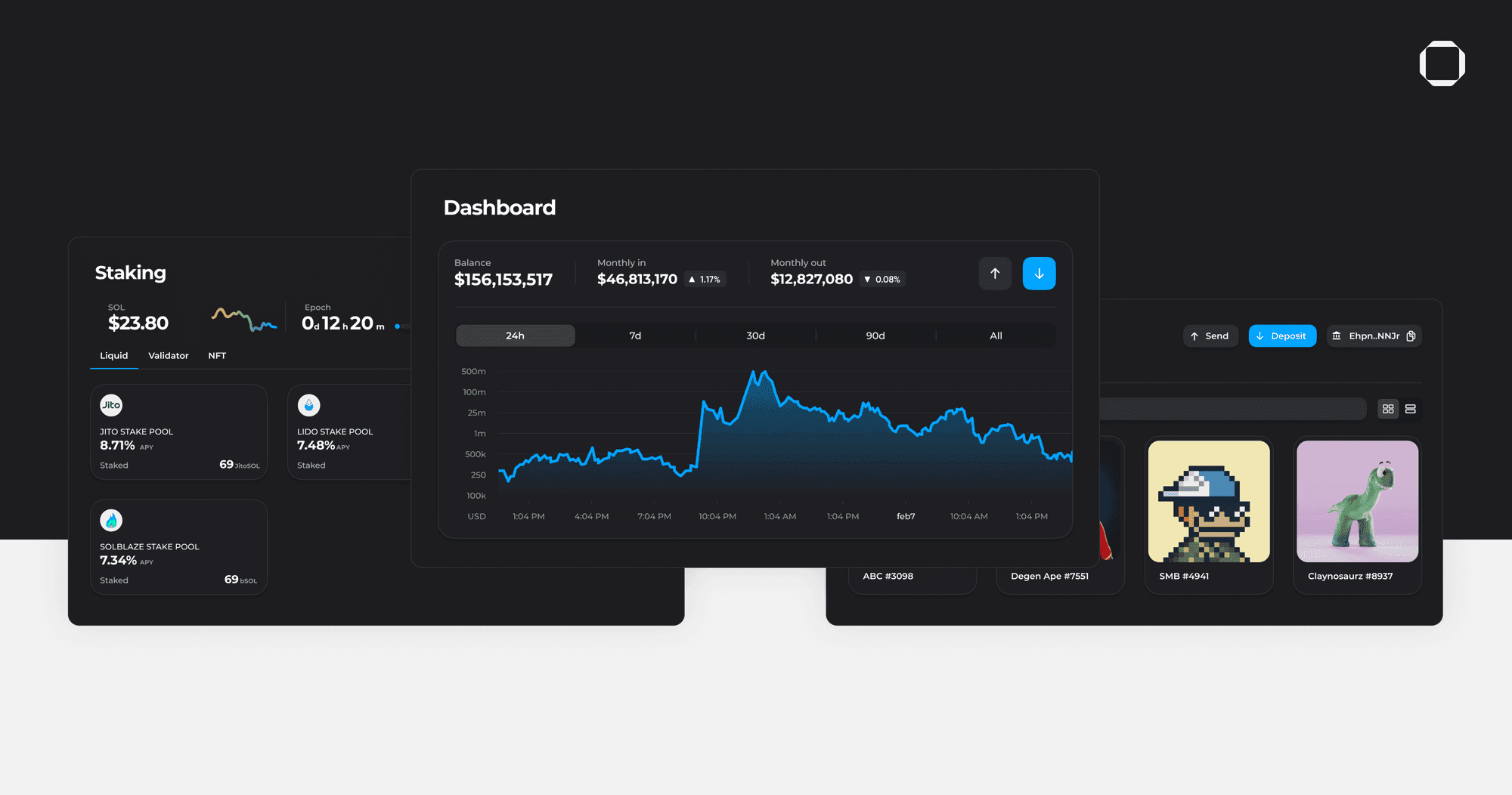 Squads multisig interface