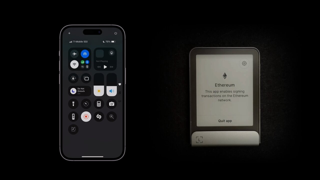 Ledger Clear Signing feature demonstration