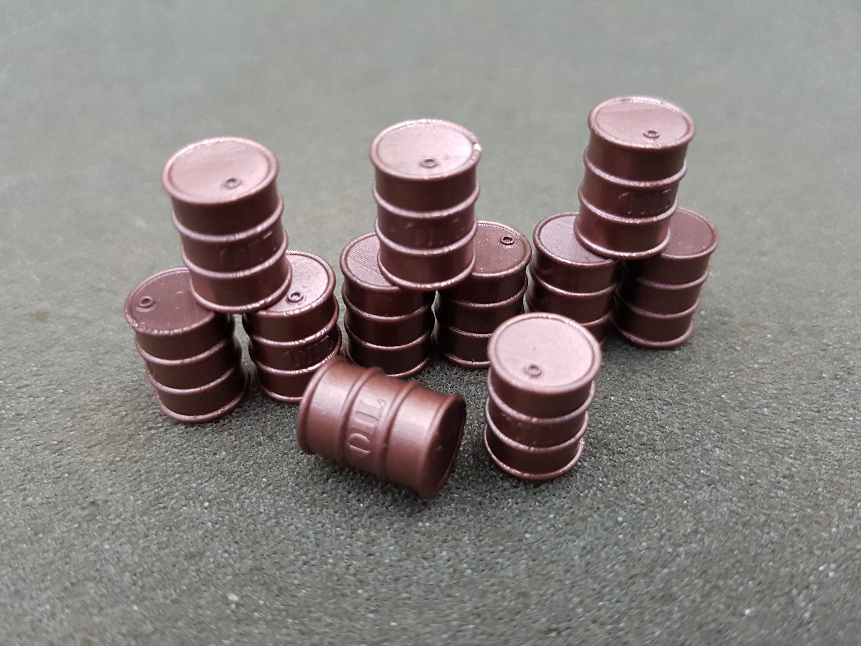 OilTokens logo and crude oil barrels