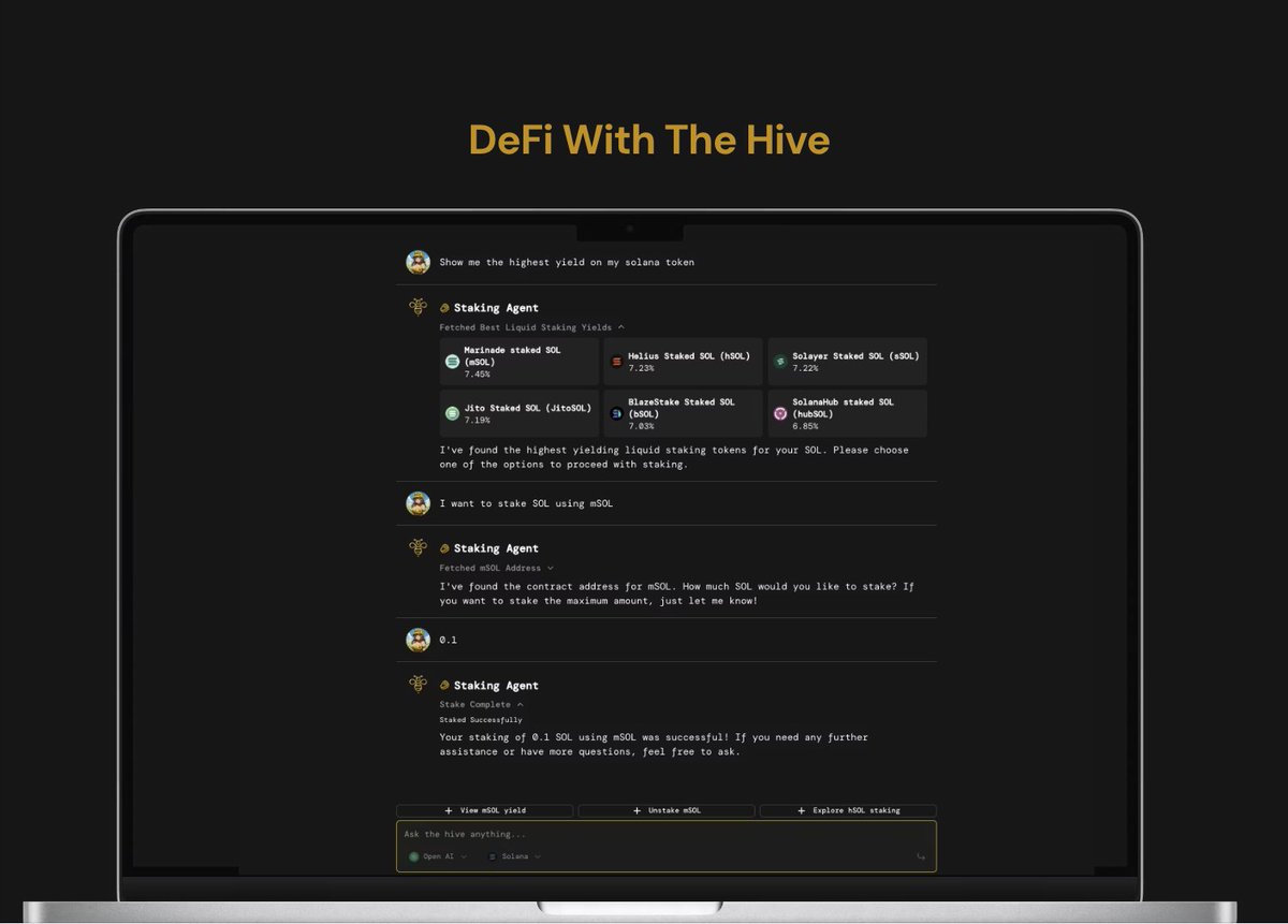 The Hive AI DeFi agent risk management