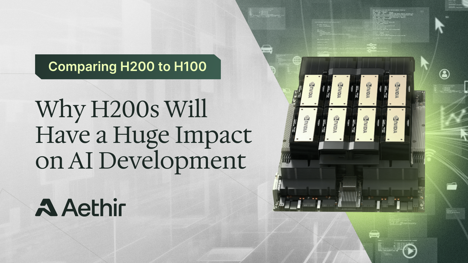 Aethir NVIDIA H100 GPUs