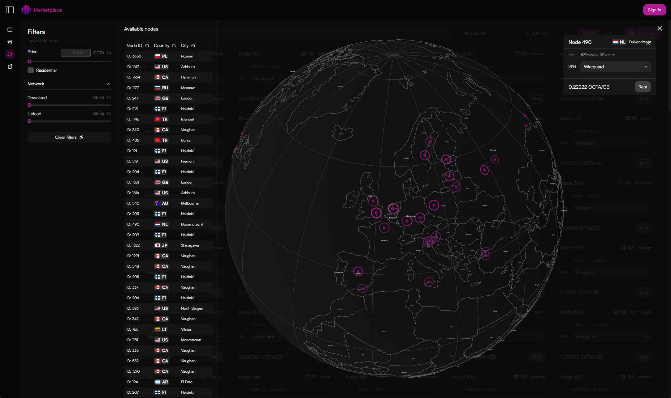 decentralized P2P GPU network