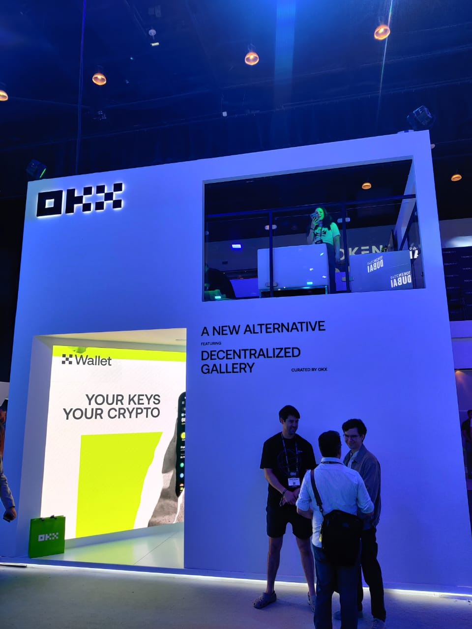 OKX Pay split-key custody security