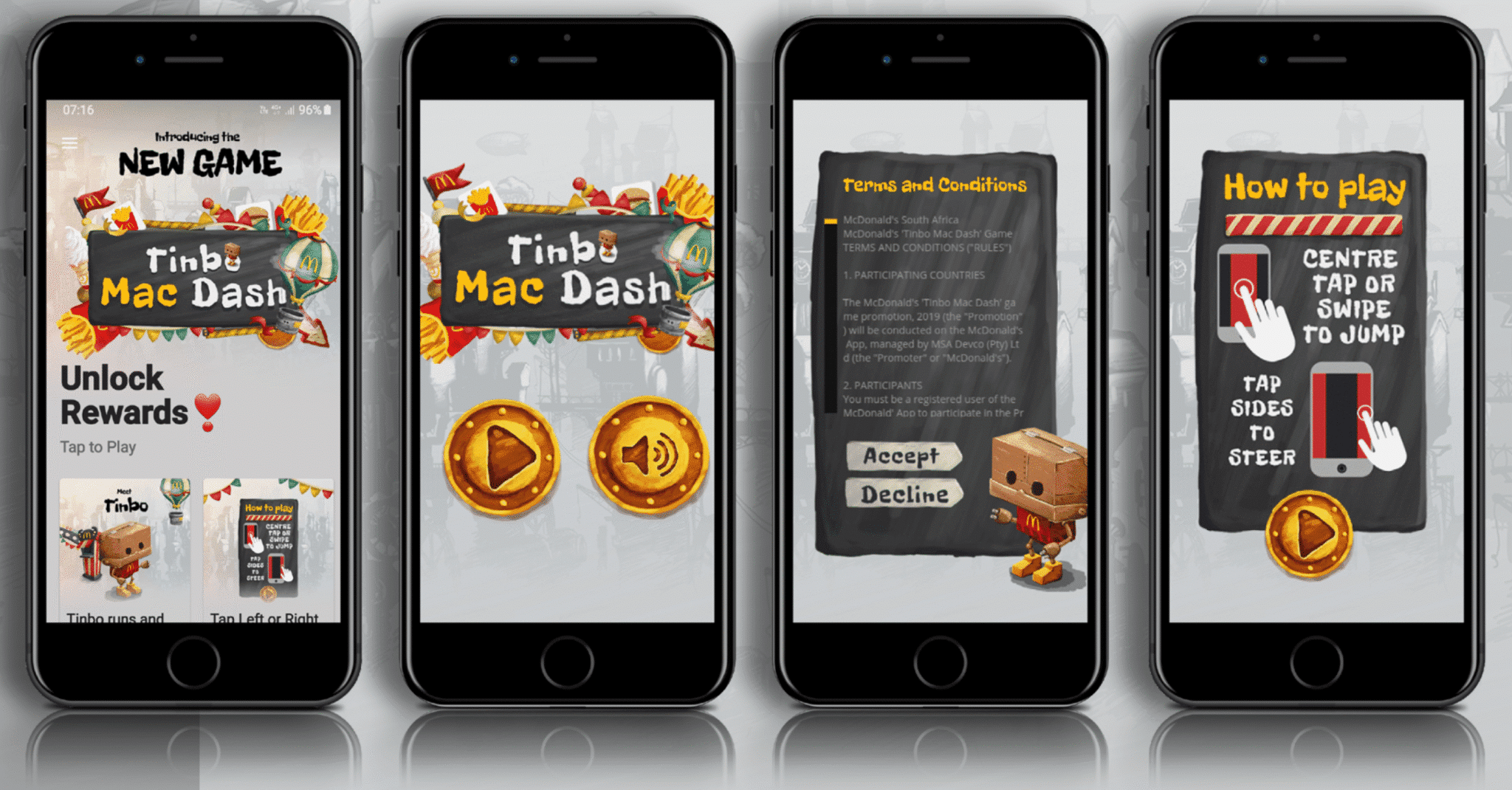 mobile swipe betting gamification app