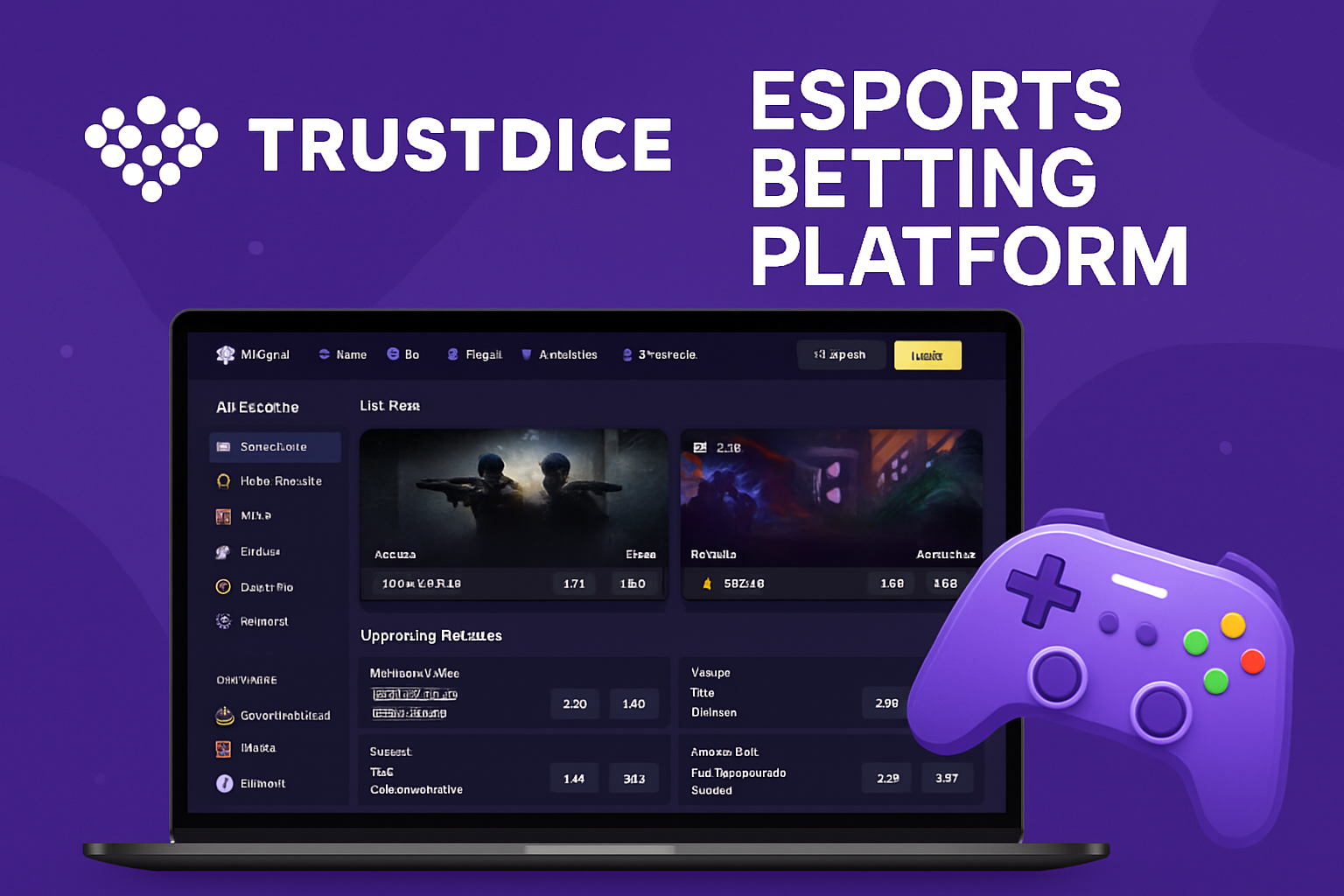 TrustDice esports betting platform