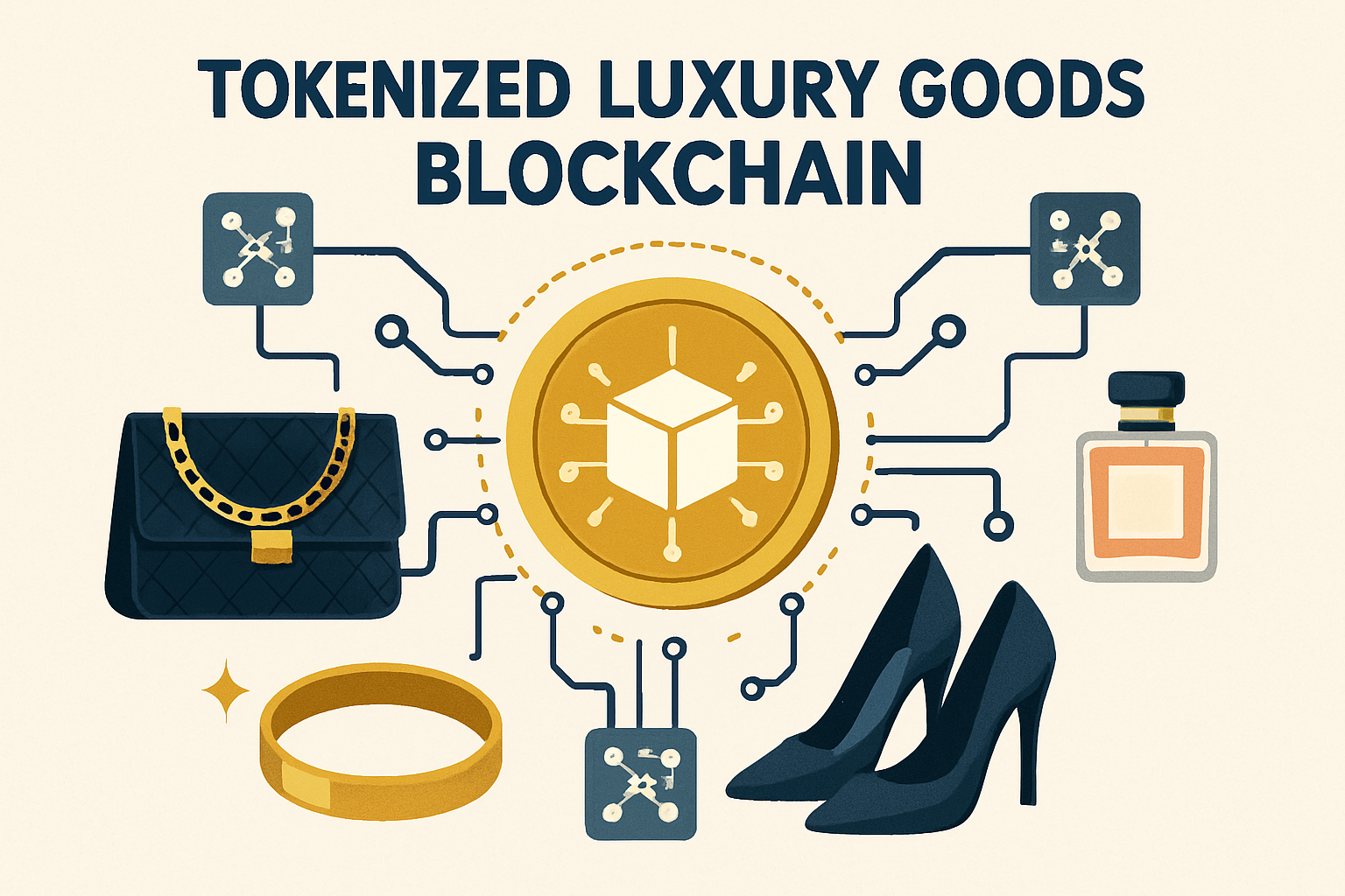 tokenized luxury goods blockchain