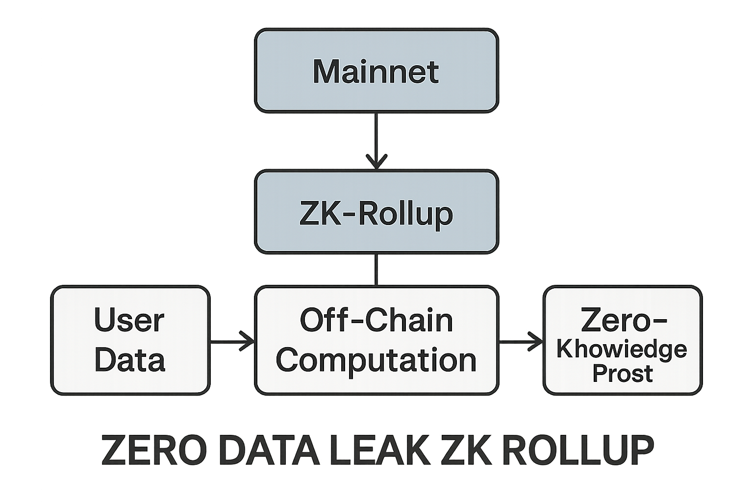 zero data leak zk rollup diagram