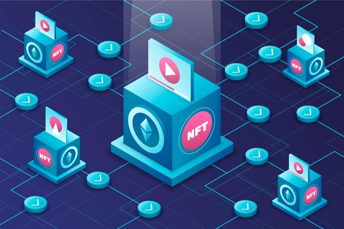 isolated blockchain user bases illustration