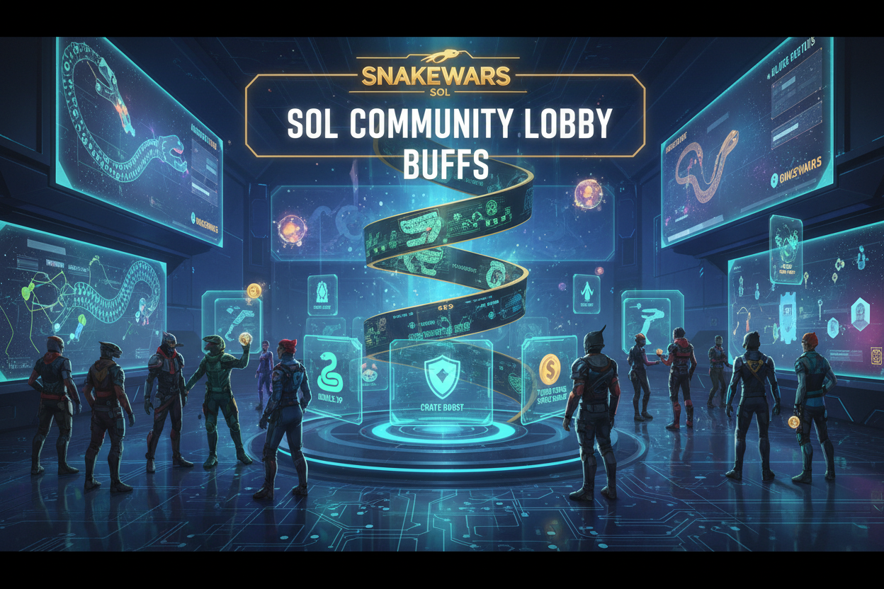 SnakeWars SOL community lobby buffs