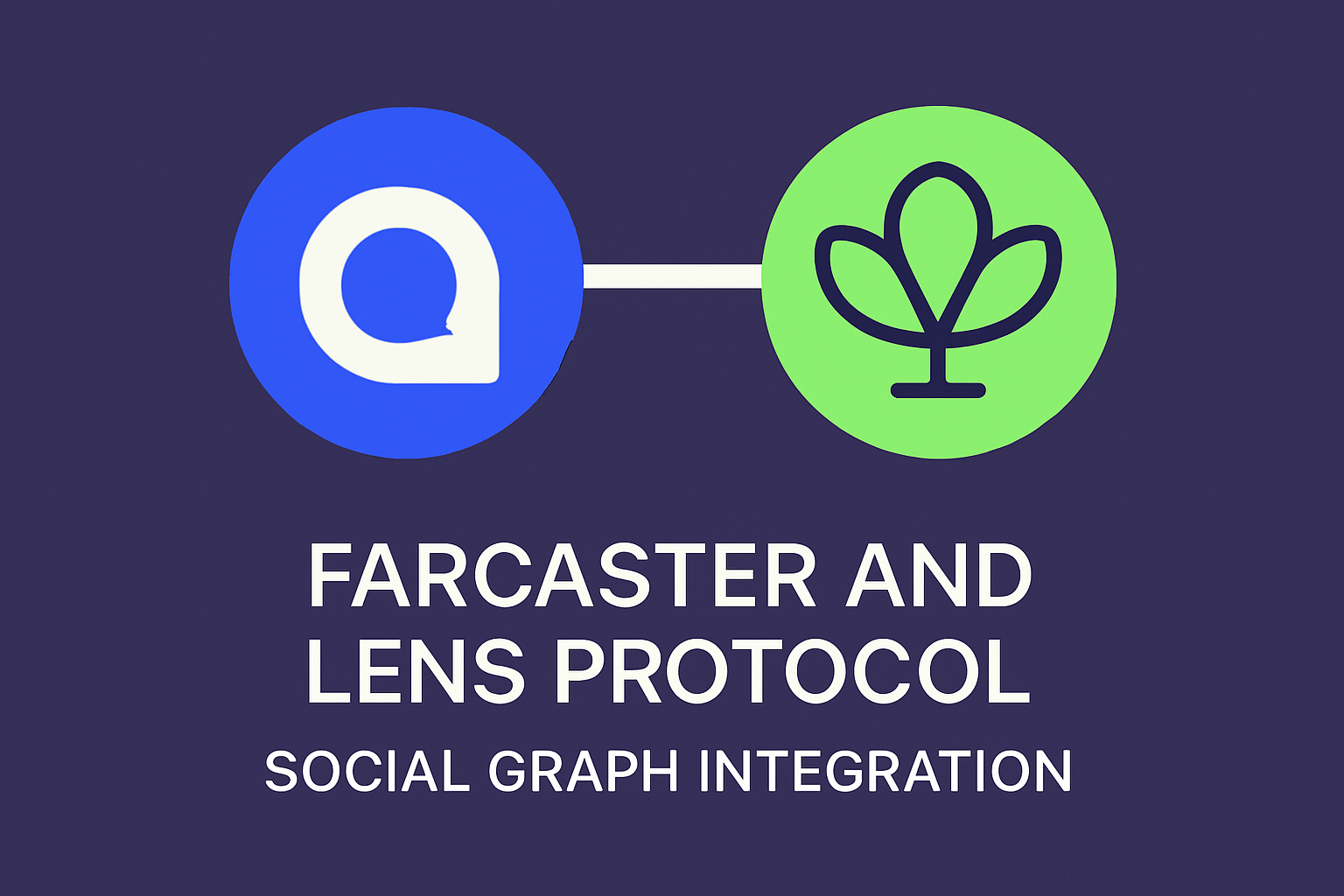 Farcaster and Lens Protocol social graph integration