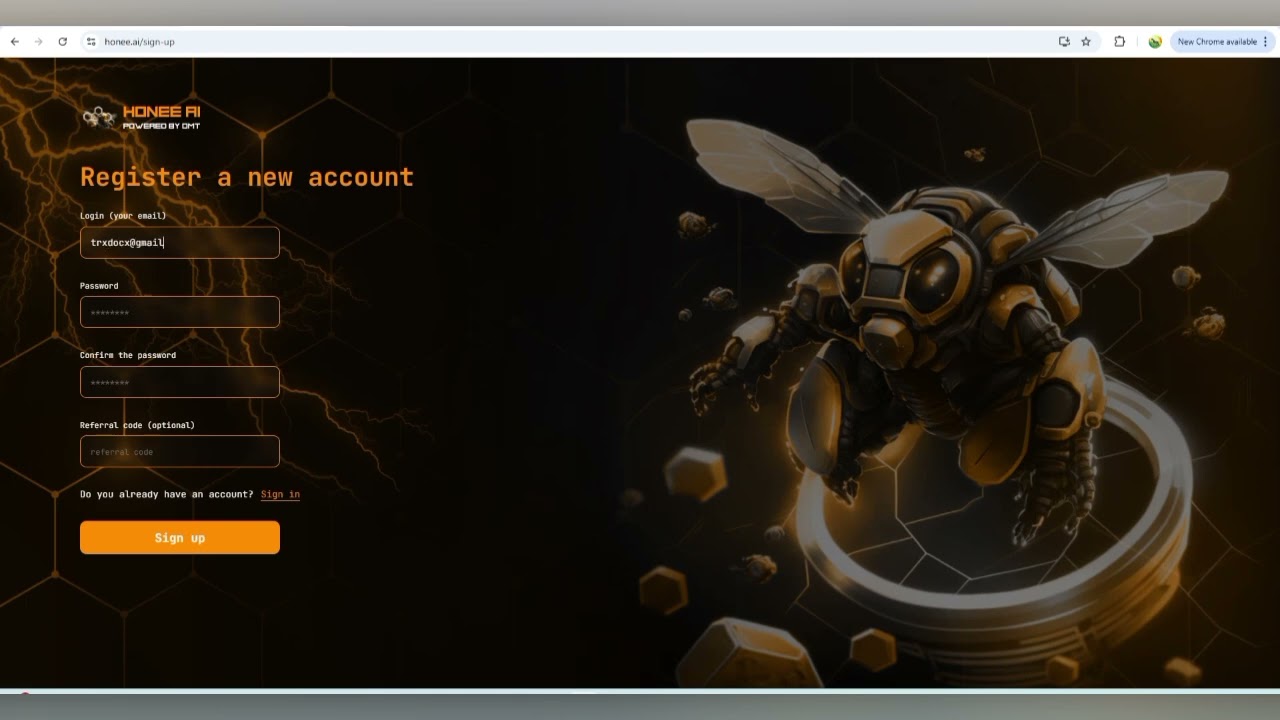 Honee multilevel referral program crypto