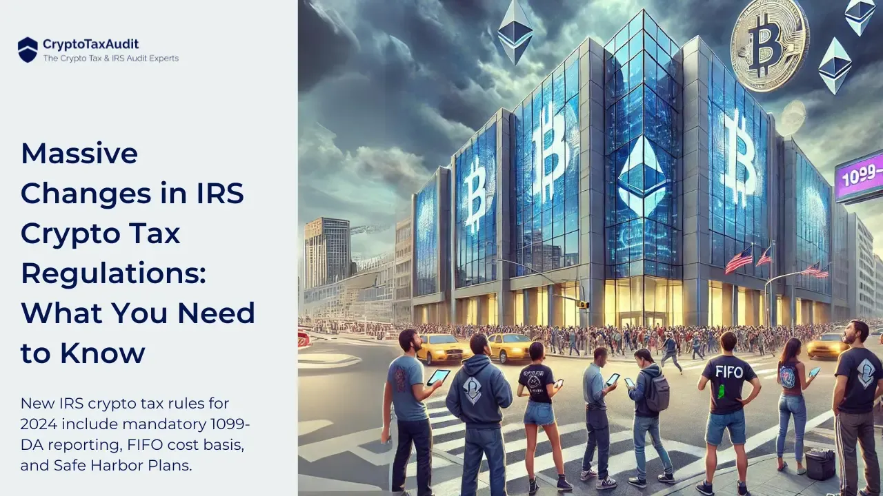 IRS crypto tax guidance website