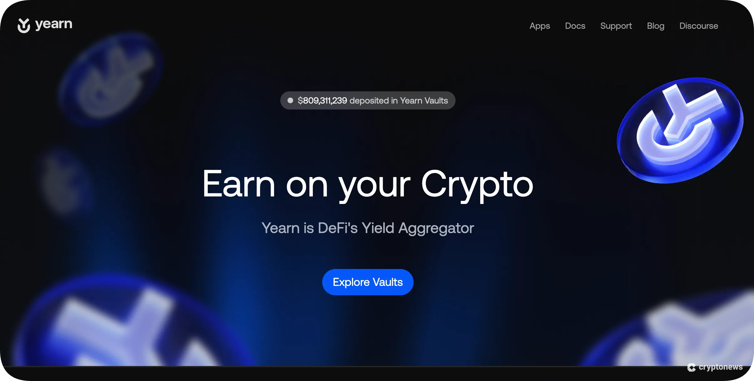 Gitcoin DAO DeFi yield vault