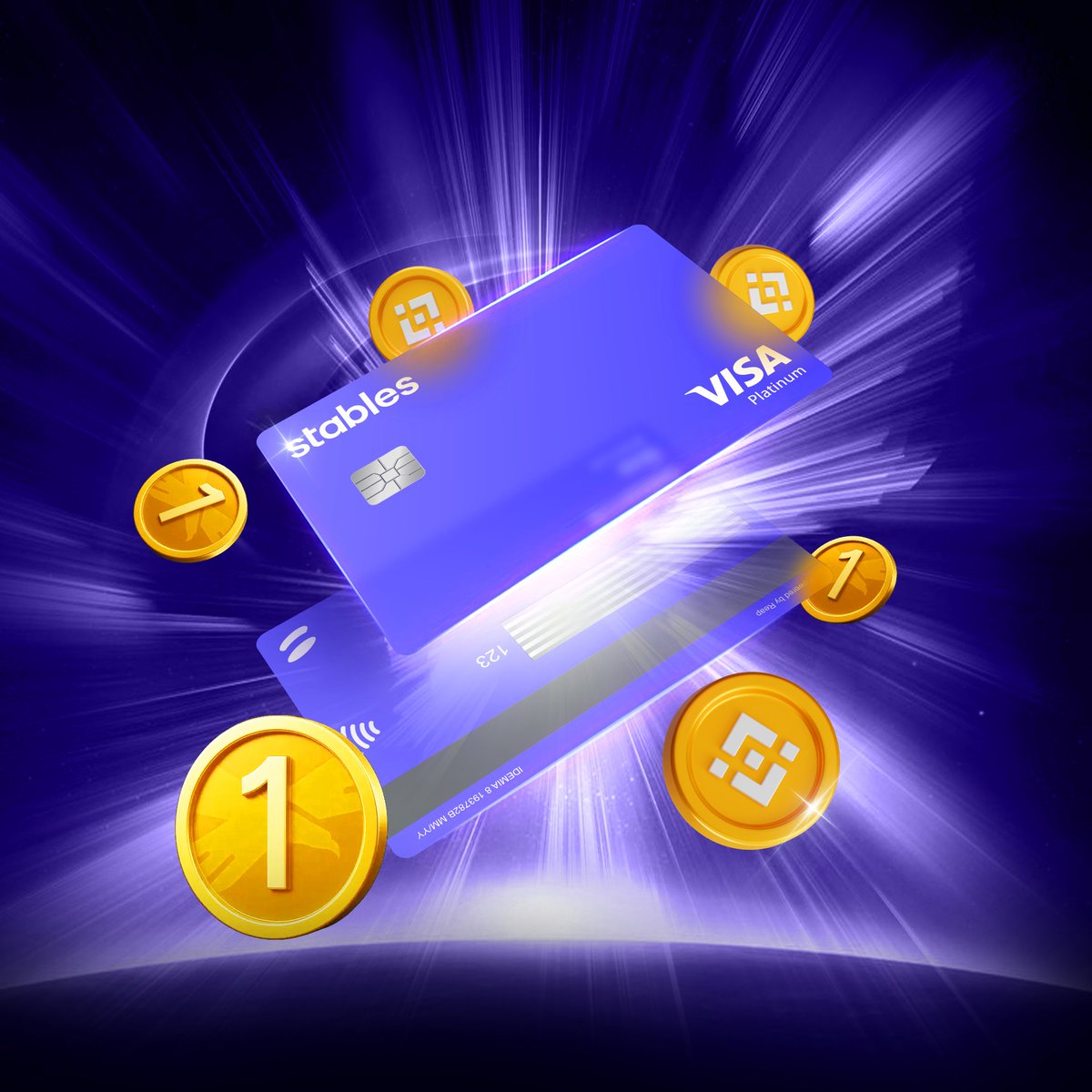 Stables Card stablecoin Mastercard USDT