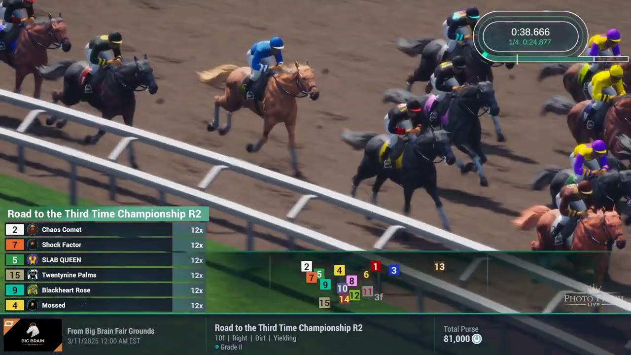 PhotoFinish LIVE Solana game racing