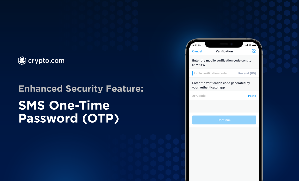 Crypto exchange two-factor authentication app