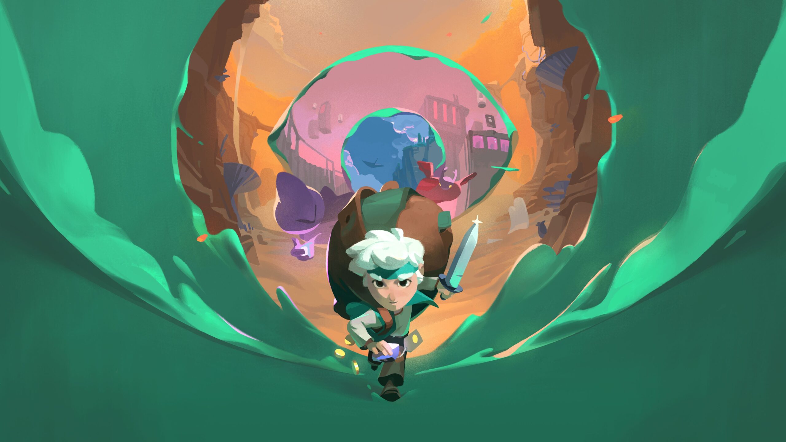 Hidden Vault Heroes indie game art