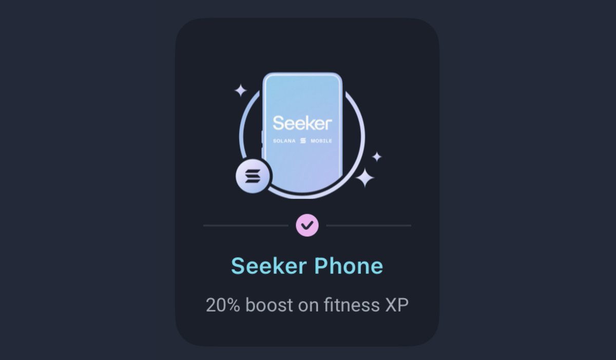 Moonwalk Fitness Solana Mobile Seeker XP boost